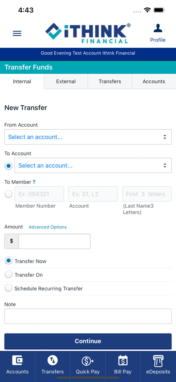 iTHINK Financial Mobile App