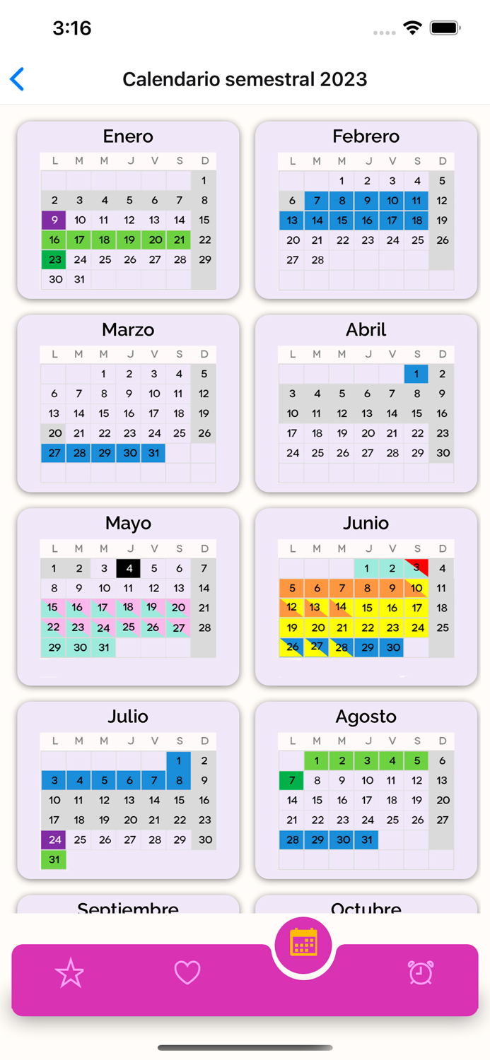 Calendario Académico UG