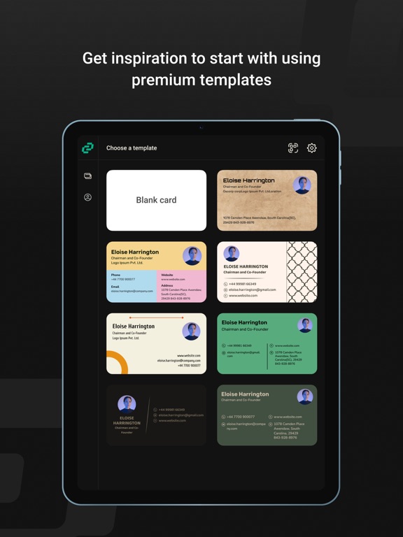 Screenshot #6 pour CardZap: Digital Business Card