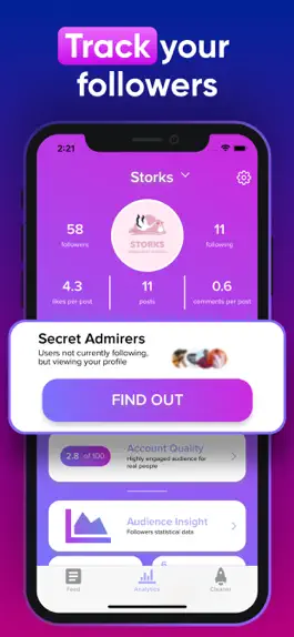 Game screenshot iMetric Analyzer for Instagram mod apk