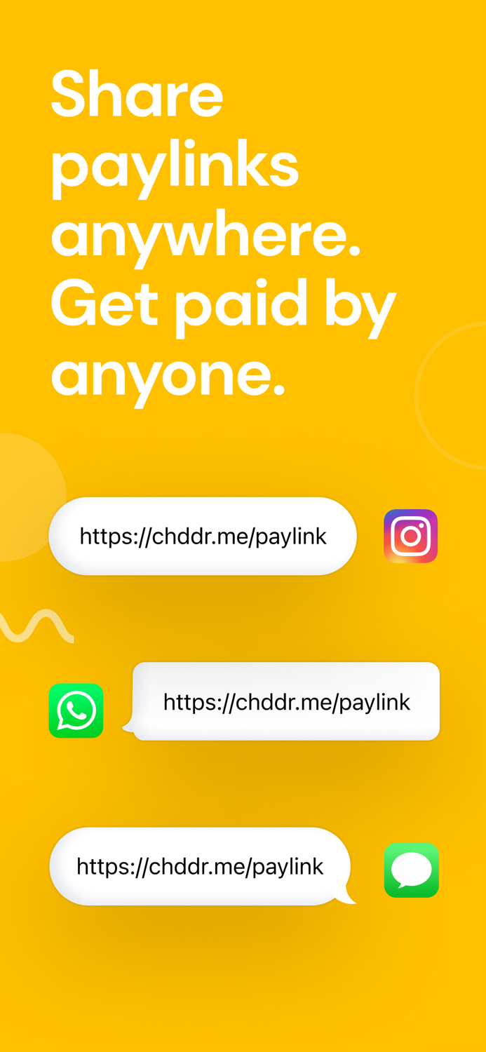 Cheddar - send  receive money