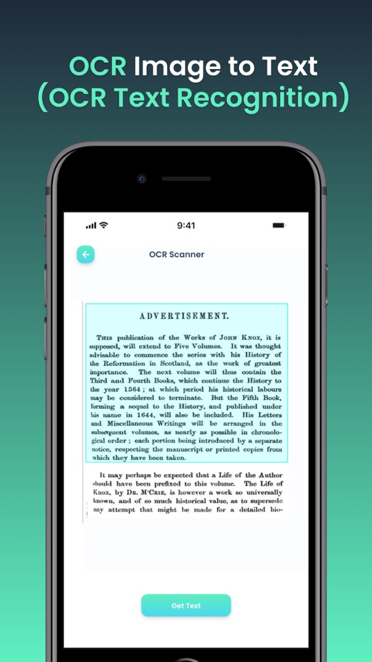 #6. Cam Scan - PDF Scanner & OCR (iOS) By: vijay kachhadiya