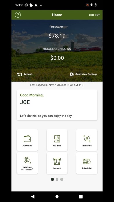 Niverville Credit Union App Screenshot