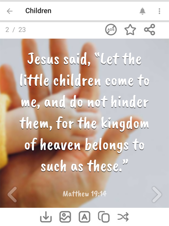 The Bible Verse of the Day iPad screenshot 4 - Reference app