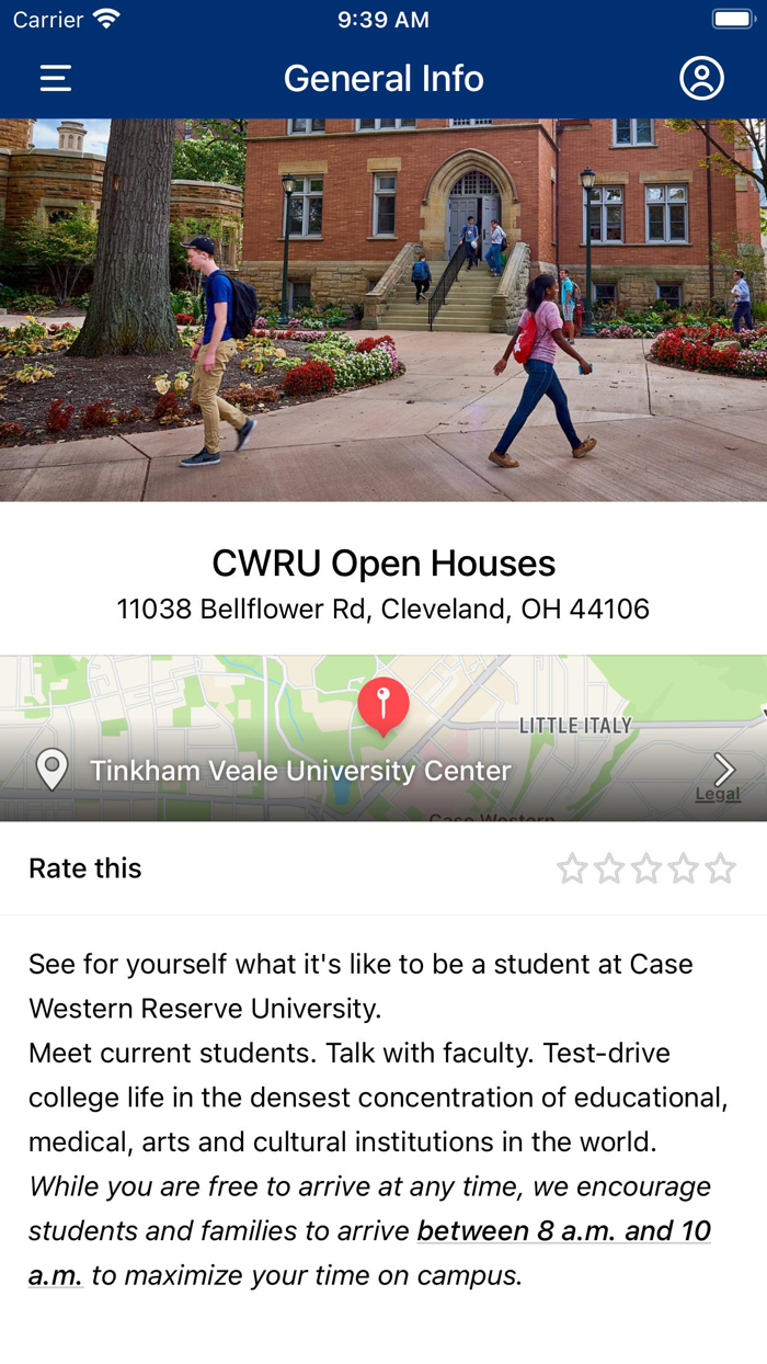 Case Western Reserve Guides