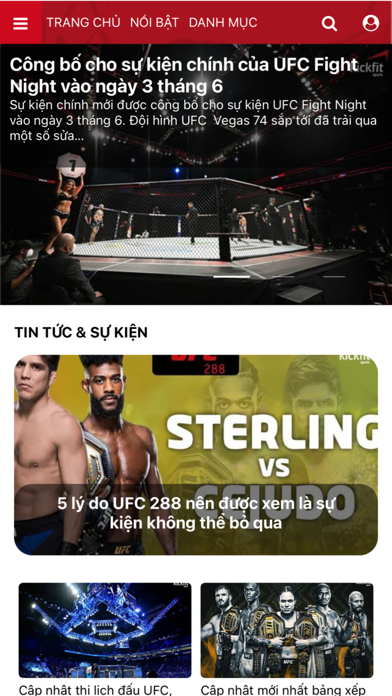 Kickfit Sports Screenshot