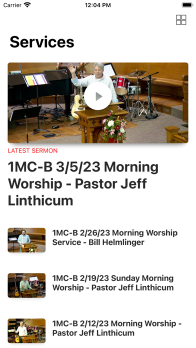 First Mennonite Church Berne Screenshot