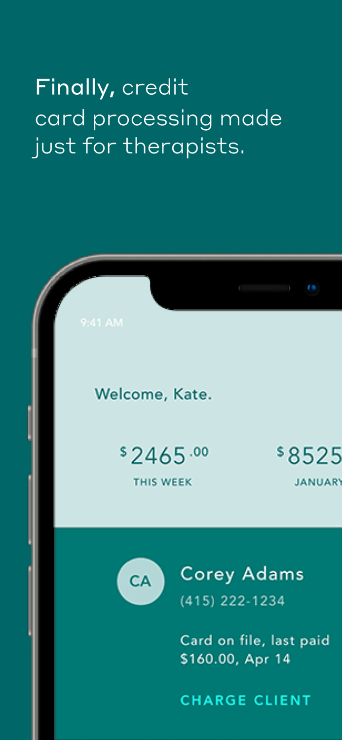 Ivy Pay - Therapist app