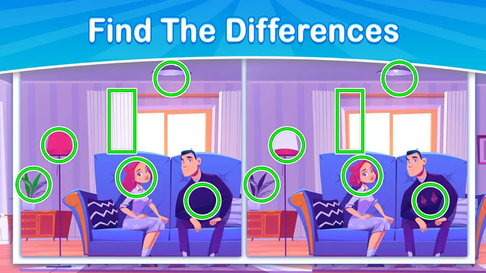 Capture d'écran de Find The Differences - Spot It sur iPhone 8