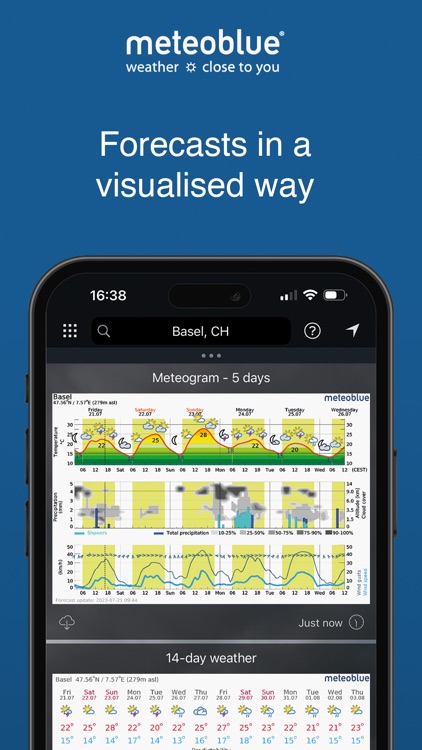 meteoblue weather & maps screenshot-5