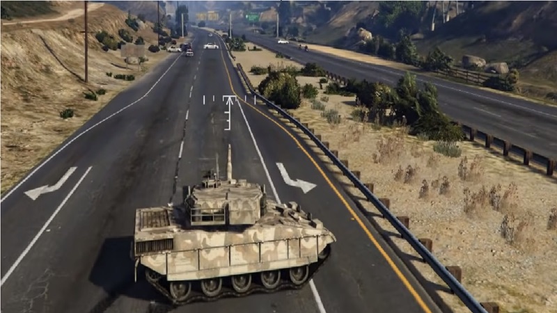 GTA V modo destruidor de Tanqu screenshot 2