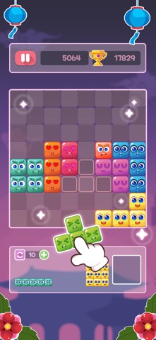 Cute Block Puzzle: Kawaii Gameのおすすめ画像4