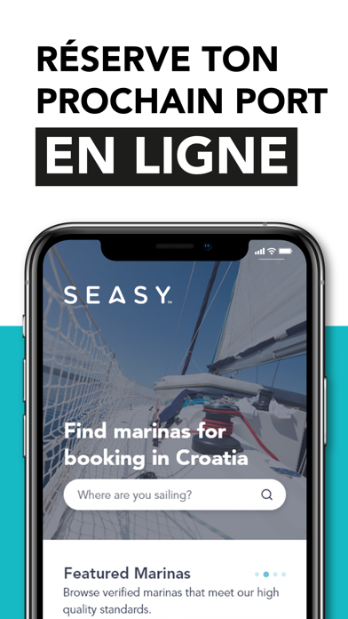 Screenshot #1 pour Seasy - Réservation de ports