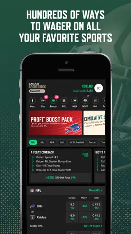 Game screenshot Caesars Sportsbook mod apk
