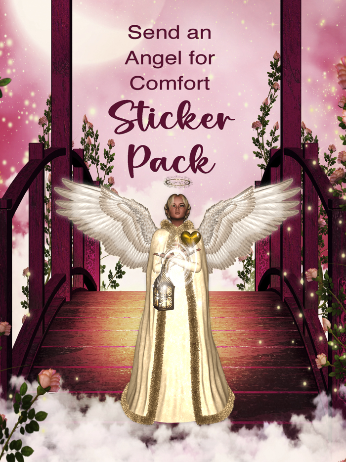 Angel For Comfort Sticker Pack