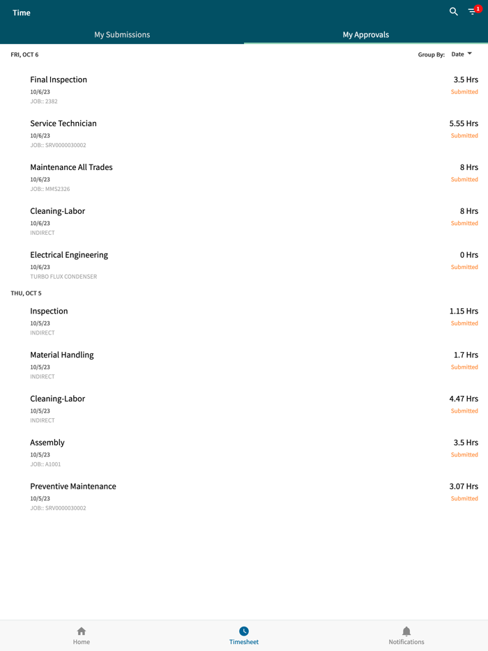 Epicor Time Management