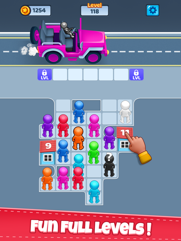 Car Jam 3d - Match 3 Puzzle iPad screenshot