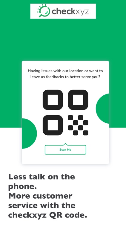 Checkxyz: Qr Code for Issues