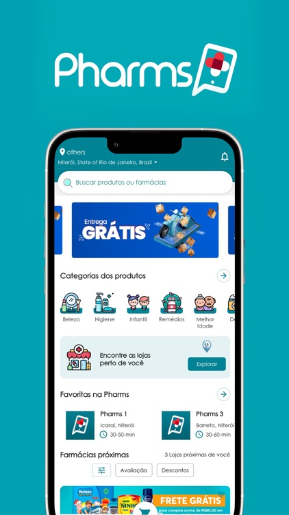 Pharms - Farmácias Próximas