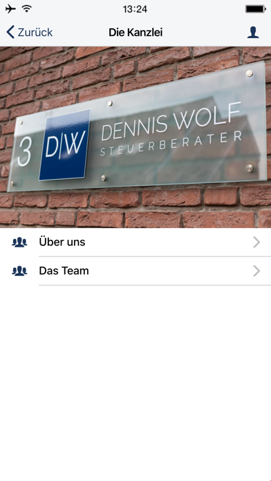 Dennis Wolf Steuerberater Screenshot