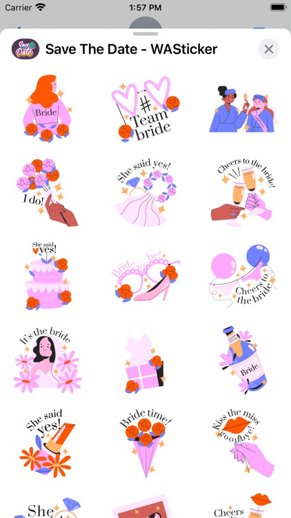 Save The Date - WASticker screenshot-3