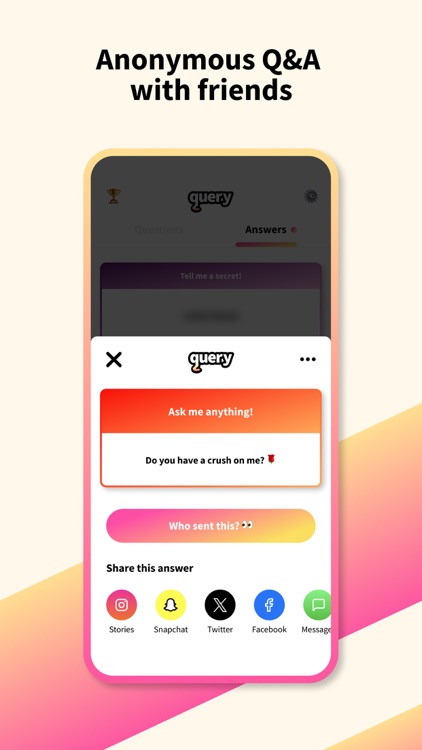 query • Anonymous Q&A App