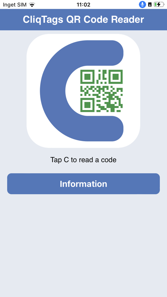 CliqTags QR Code Reader (iOS) Podle: Anders Borg CliqTags QR Code Reader (iOS) Podle: Anders Borg