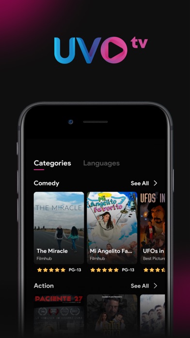 UVOtv: Global Live TV & Film Screenshot
