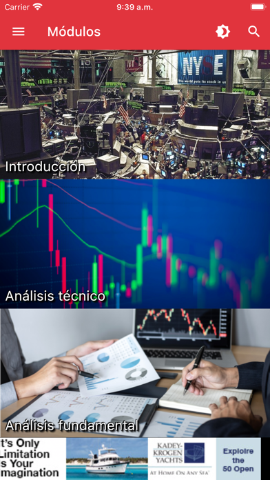 Curso de trading Screenshot