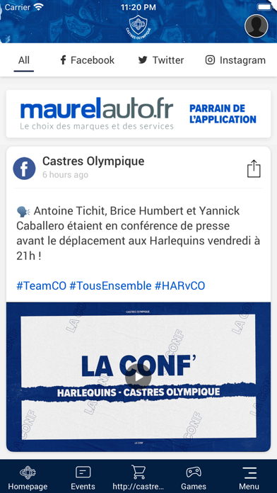 Screenshot #3 pour Castres Olympique