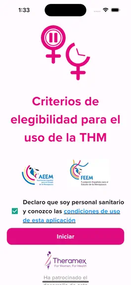 Game screenshot Criterios Elegibilidad THM mod apk