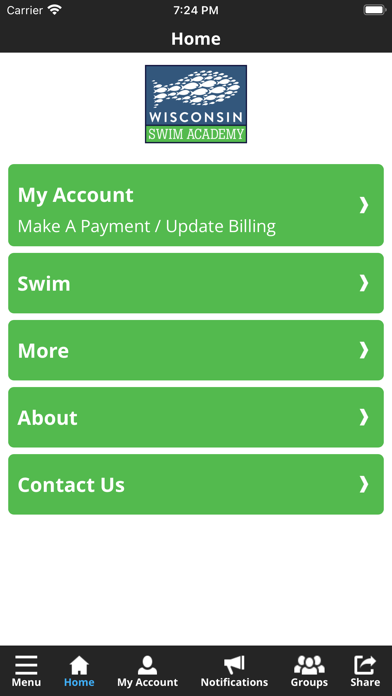 Wisconsin Swim Academy Screenshot