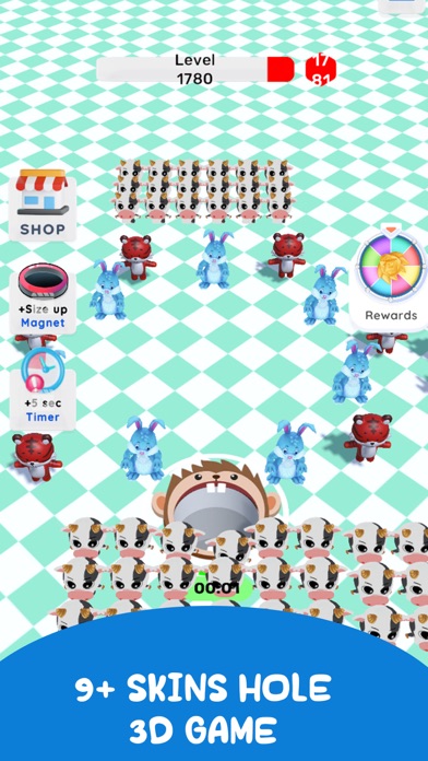 Cartoon Attack Hole 3D Screenshot