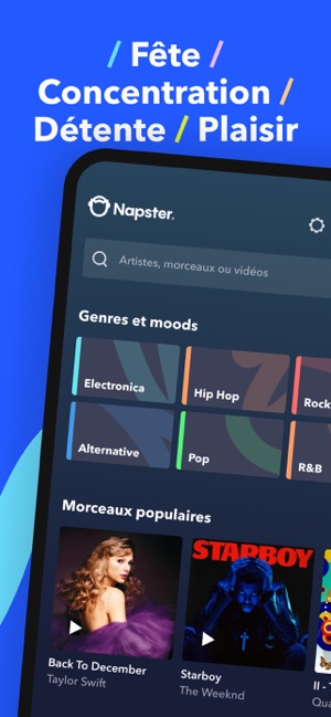 Napster dans l'App Store