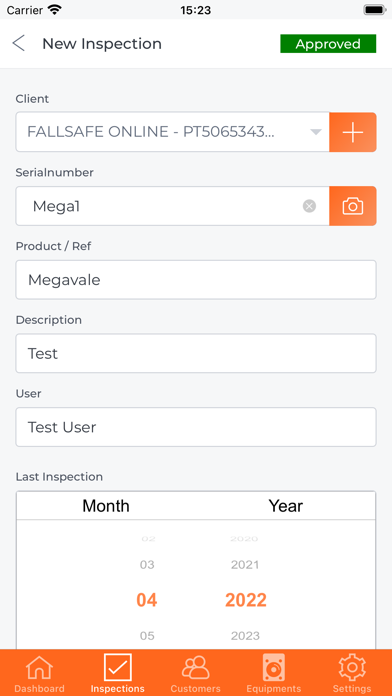 Fall Safe-Inspector Screenshot