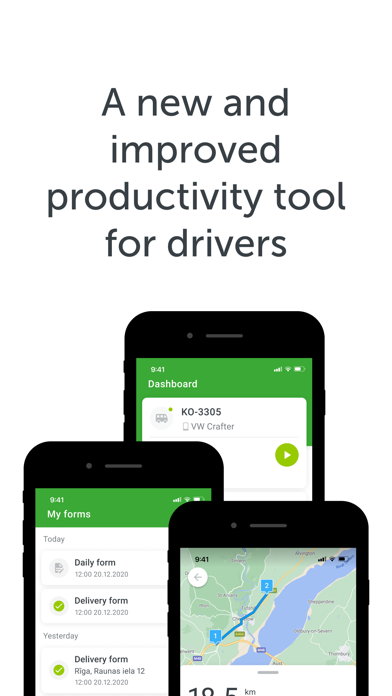 Screenshot #1 pour FleetPro® for Drivers