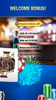 blackjack live casino iphone screenshot 2