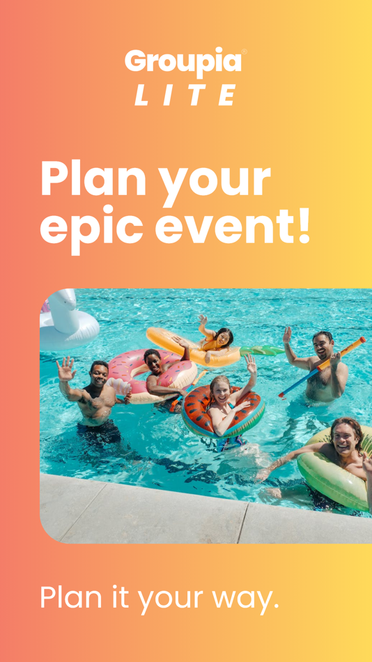 #1. Groupia Lite - Event Planner (iOS) 由: Groupia Ltd