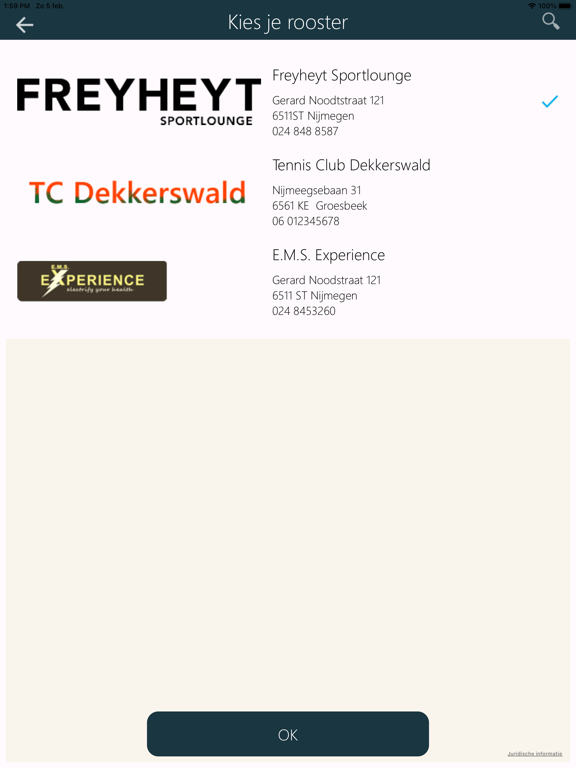 Screenshot #4 pour SpaceTime Sports & Scheduling