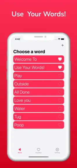 Game screenshot Use Your Words! - AAC buttons mod apk