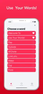 Use Your Words! - AAC buttons screenshot #1 for iPhone