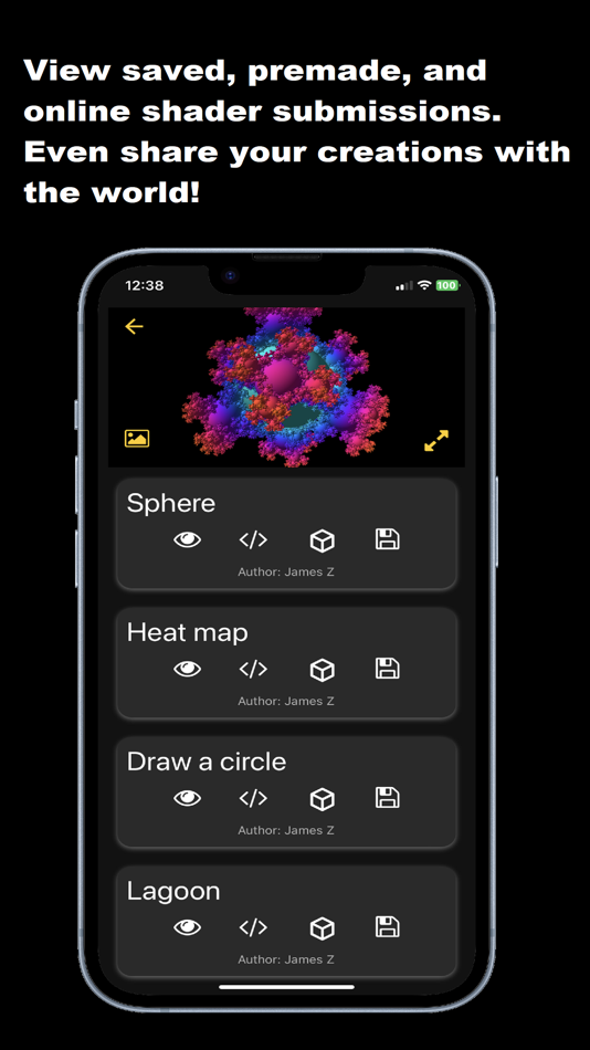 #3. ShaderVF (iOS) 由: Alex Zoller