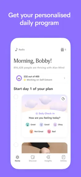 Game screenshot Alan Mind Daily Journal hack