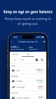 bank of scotland mobile bank iphone screenshot 2