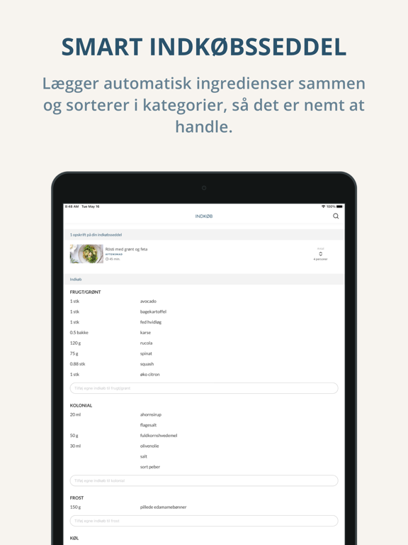 Valdemarsro iPad screenshot 4 - Food & Drink app