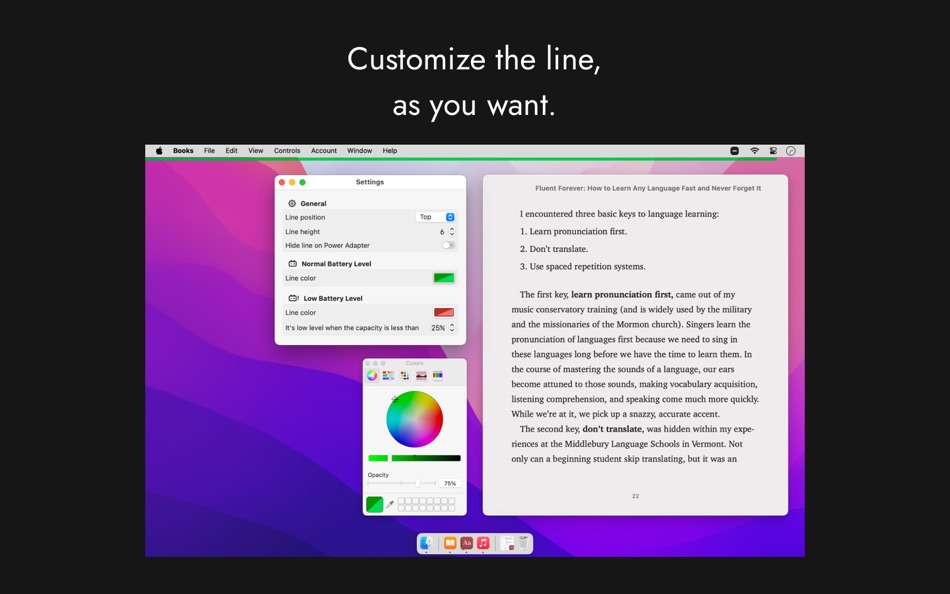 #2. Battery Line (macOS) 由: WU BINGRU