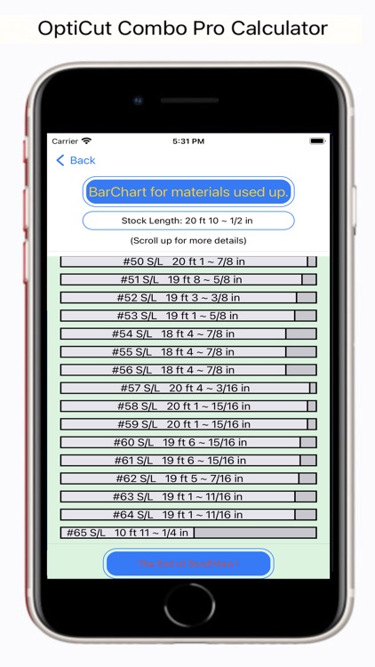 OptiCut Combo Pro Calculator screenshot-9