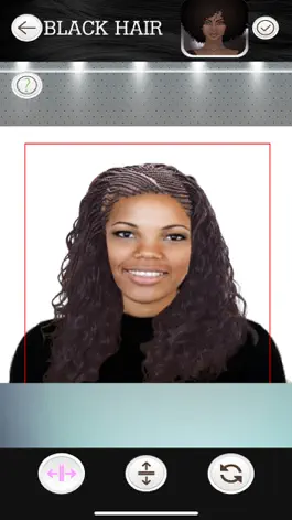 Game screenshot Черные волосы для женщин mod apk