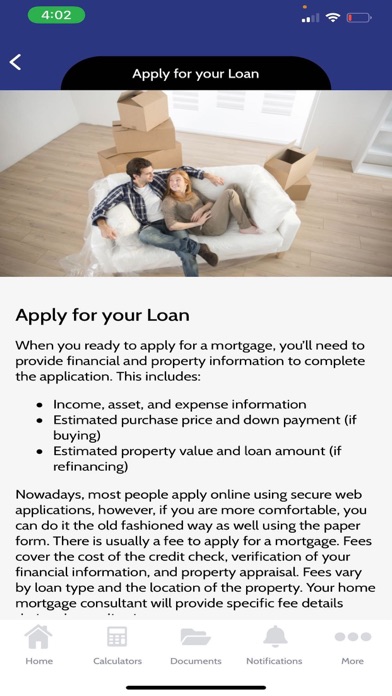 Blue Harbor Lending Screenshot