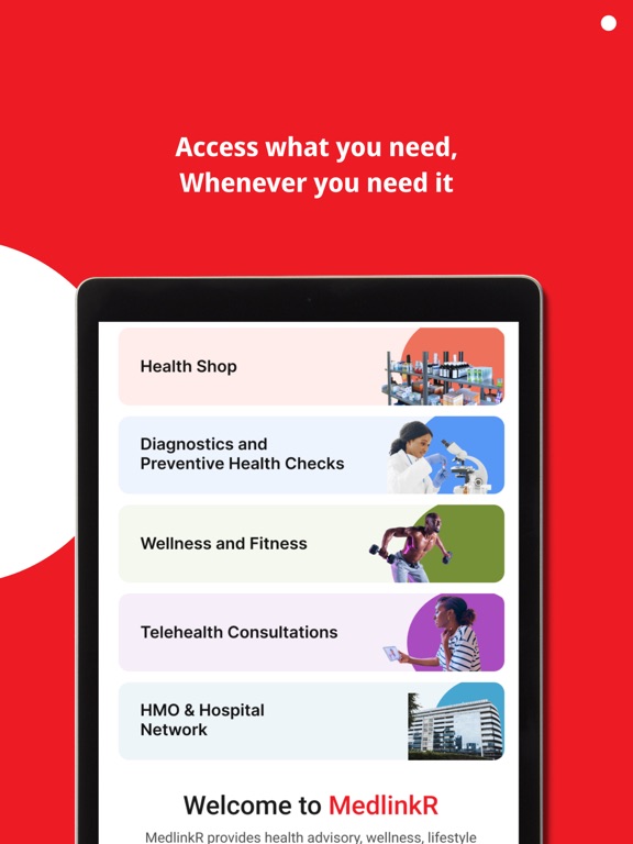 MedlinkR iPad screenshot 2 - Medical app